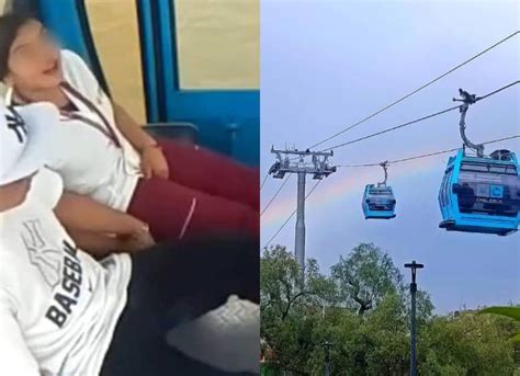 Aparece la pareja de video sexual en teleférico de。